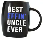 MUG A DAY 16oz Gift for Fathers World's Coolest Best Effin Uncle Ever Gift