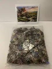 Thomas Kinkade "Wine Country Living” Boxless 1000pcs Puzzle *NEW* Countryside