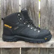 CAT Caterpillar Men Threshold Waterproof Work Boots Soft Toe