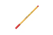 Stabilo 188 Ballpoint Pen, 0.4mm, Fine Point, Red, 10/Box