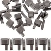 20 Sets Zipper Stoppers Ends Zipper Bottom Stops Replacement Zipper Stops