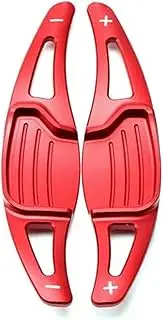 Szwaldaper Auto Car Steering Wheel Shift Paddle Shifter Extension, for Ford, for Mondeo, 2013-2019 &, for Taurus 2015-2019 &, Ford, Edge 2015-2019 Car Shift Paddle(Red)