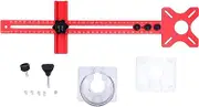 4 in 1 Router Milling Bracket, Adjustable Router Circle Cutting Guide, Removable Milling Bracket for Woodworking Trimming