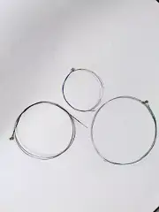 3pcs Violin E A G Strings Size 3/4, 4/4 Medium sizes. Made in China