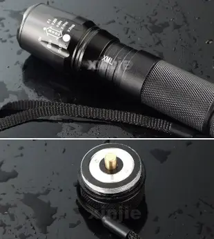 信捷【A10】CREE XM - L2強光手電筒 伸縮變焦 LED 使用26650鋰電池 南極光 Q5 T6