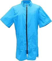 Yardwe Pet Cosmetologist Work Clothes Smock Pet Shop Bath Uniform Nylon Beautician