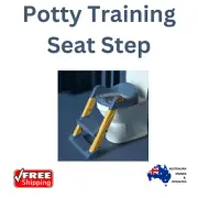 Potty Training Seat Step Stool Ladder Kids Boys Girls Toilet Child Independent