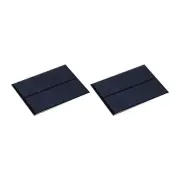 Mini Solar Panel Cell 5.5V 200mA 0.8W 110mm x 80mm for DIY Project Pack of 2