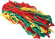 Abaodam Multicolored Climbing Cargo Safety Net Durable Nylon Playground Net for Balcony and Stairway Protection Antifall Design Use