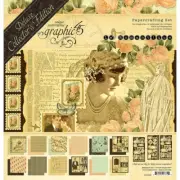 Graphic 45 LE ROMANTIQUE Deluxe Collector's Edition Paper Pack 12x12" #4501952
