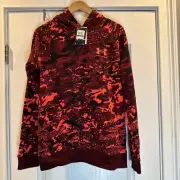 Under Armour Storm Red Camo Pullover Hoodie Youth XL