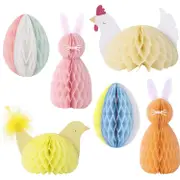 Easter Honeycomb Decorations