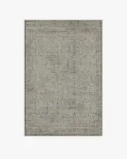 120' x 185' | Machine Washable Runner Rug | Kid & Pet Friendly | Indoor Rug | Frances Stone Grey Rug | Ruggable