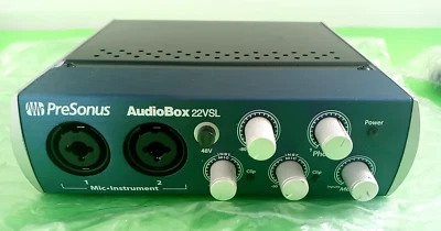 PreSonus AUDIOBOX 22VSL Channel Audio Interface / NEW