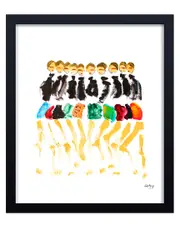 Ready2HangArt Model Love Framed Print Wall Art