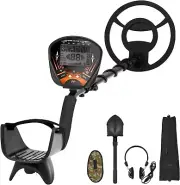 Metal Detector 5 Modes Waterproof Adjustable Deep Sensitive Searching Gold Digge