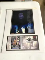 STAR WARS The Emperor Stamp First Day Of Issue May 25 2007 Matted Art Poster