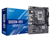 ASROCK B660M-HDV Motherboard Intel B660 Series CPU (LGA1700) Compatible MicroATX