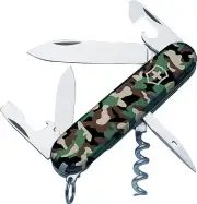 VICTORINOX CAMOUFLAGE SPARTAN KNIFE - Camping Scouts Cadets Gift Army Crye