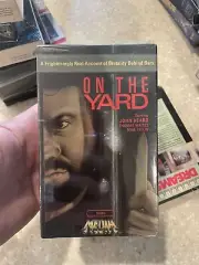 On The Yard 1984 Media NOT VHS Betamax Horror John Heard UBER RARE TAPE