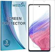 [MEZON] [3 Pack] Anti-Glare Matte Screen Protector Film for Samsung Galaxy A53 5G – Case Friendly, Shock Absorption (Galaxy A53 5G, Matte)