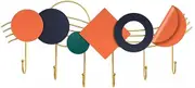 Wall-Mounted Coat Rack, Wall Mounted Coat Rack Heavy Duty Metal Hooks Entryway Hallway Bedroom Multiple Sizes(Small)