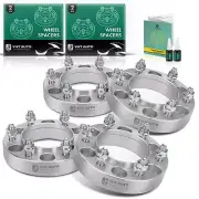4Pcs 1.25" 6x5.5" to 6x5.5" Wheel Spacer for Toyota 4Runner M12x1.5 Studs 106mm (for: Toyota)
