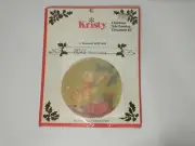 VTG 70s 80s Retro Christmas Tole Painting Ornament Kit #8048 Naughty Kitten Cat