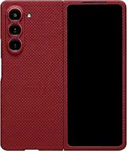 Latercase | Samsung Galaxy Z Fold 5 Case | Crimson | Durable Thin Phone Case | 0.6mm Aramid Fiber, Precision Laser-Cut, Full Camera Protection, Non-Slip Matte Finish | Compatible with Galaxy Z Fold 5