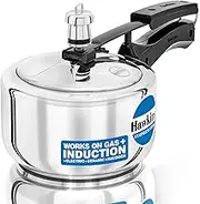 Hawkins Stainless Steel Pressure Cooker, 1.5 Litre Capacity