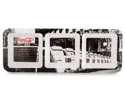 Coca-Cola Snack Tray - Black/White