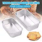 Non-stick Loaf Pan Tin Metal Cake Bread Baking Pan Bakeware Cookware Tray Mould