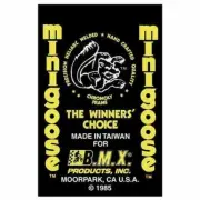 Mongoose - 1985 Minigoose with yellow & Taiwan seat tube decal - Old school bmx