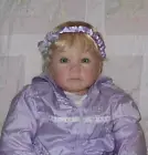 PLAYHOUSE WILLIAM Doll Wig SIZE 12/13 PALE BLONDE Partial Cap Modacrylic (B) NWT