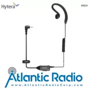 Hytera EHS19 C-style Earpiece with In-line PTT, Mic & Vox - Ships from U.S.A