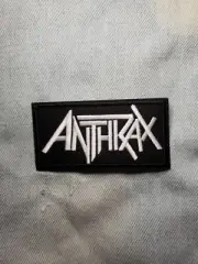 Anthrax Rock Embroidered Iron On Patch