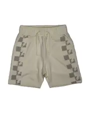 Mish Mish Printed Check Shorts 6M Brown