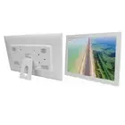 17in Digital Picture Frame LED Screen Electronic Photo Frame With Video Imag New
