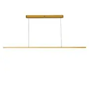 Vencha Beam Metal Modern Minimal 1500mm Linear Pendant Light - Tri-Colour - Gold