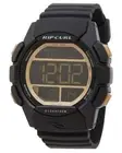 Rip Curl DRIFTER DIGITAL WATCH Mens Waterproof Surf Watch New - A2982 Gold Black