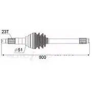 Protex CV Joint Outer - PCV823