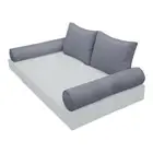 |COVER ONLY| STYLE 1 Crib Bolster Pillow Daybed Porch Swing Pipe Trim AD001