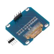 1.3inch OLED LCD Screen Module with Soldered 4 Pins White Display Color