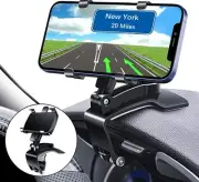 Universal Car Phone Holder Mount,360 Degrees Rotation Dashboard Black