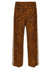 [Palm Angels] Palm Angels-Cheetah Track Pantaloni Multicolor-Uomo XXL Multicolor
