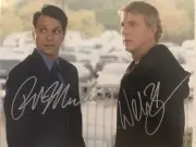 Ralph Macchio William Zabka Signed Cobra Kai 8x10 Photo With COA