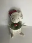 Jellycat Merry Mouse With Wreath Christmas Plush NWT Small