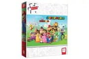 Super Mario Mushroom Kingdom 1,000 Piece Jigsaw Puzzle Collectible Super Mario Puzzle Artwork Featuring Mario, Luigi, Princess Peach, and More Officially-Licensed Nintendo Puzzle Merchandise