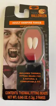 Adult Vampire Fangs Teeth New Halloween Costume