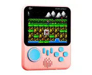 3.5 inch mini retro handheld game console 666 in 1 retro nostalgic student handheld game console single player retro handheld game console (pink)